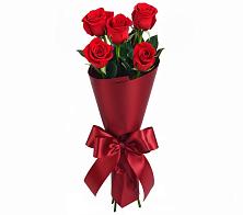 Букет 5 Красных роз Эдлесс Лав в Донском Ставропольского края