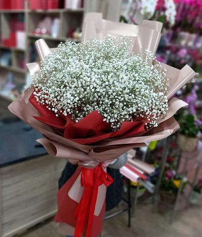 Букет цветов из: Гипсофила в Донском Ставропольского края