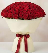 Букет 101 Красная роза Милано в Донском Ставропольского края