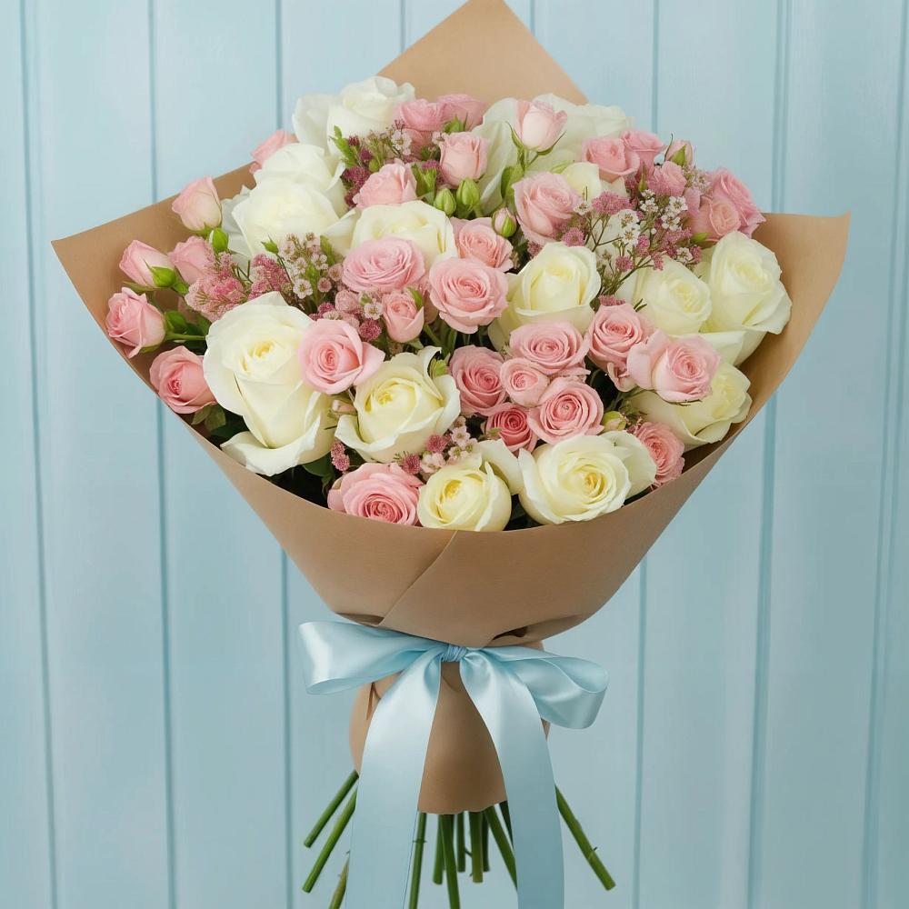 Букет цветов из: Розы в Донском Ставропольского края