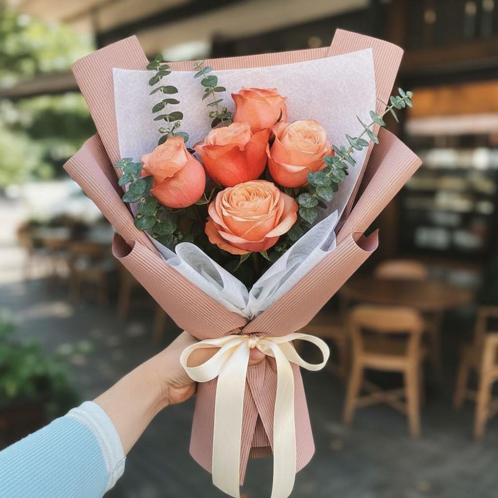 Букет цветов из: Розы в Донском Ставропольского края