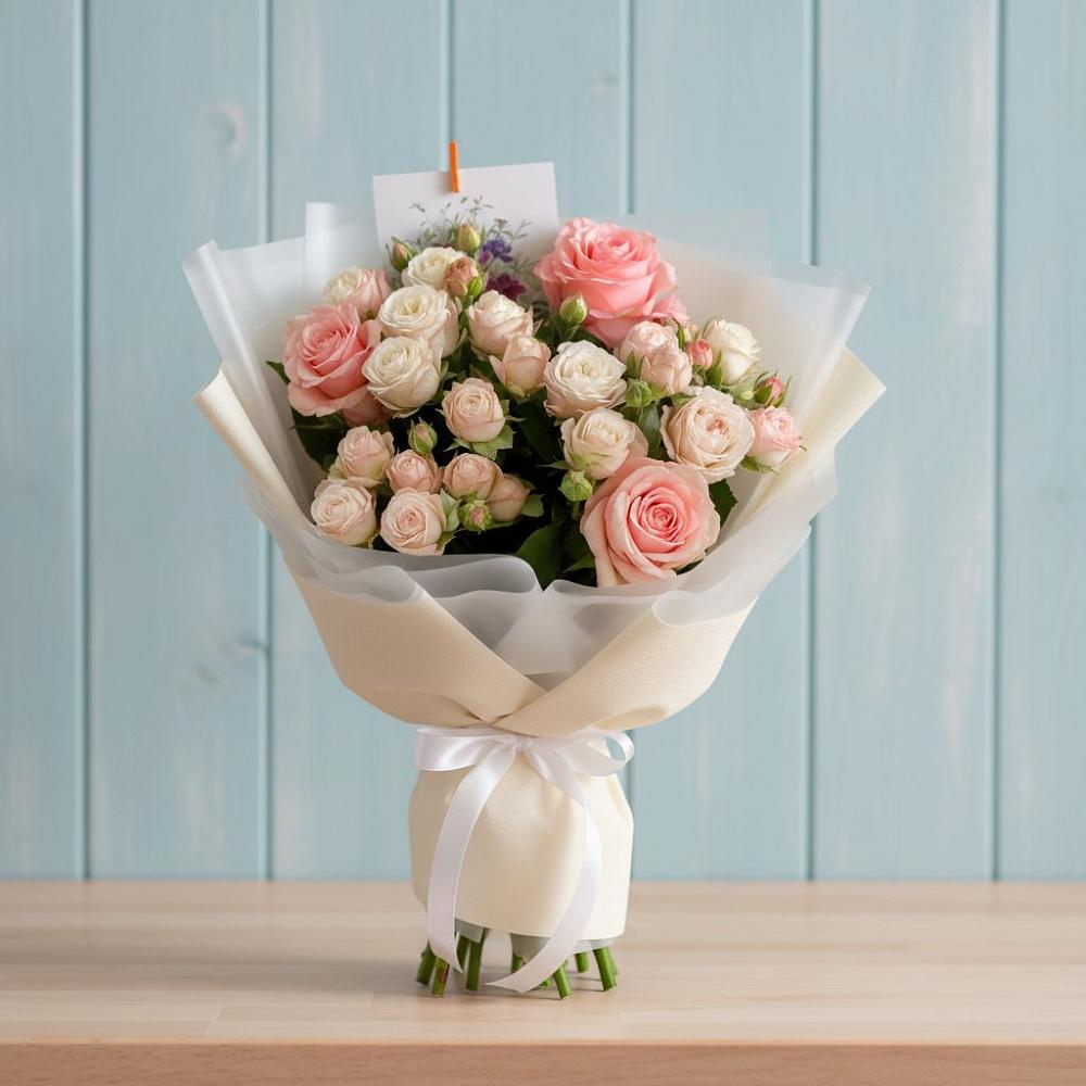 Букет цветов из: Розы в Донском Ставропольского края