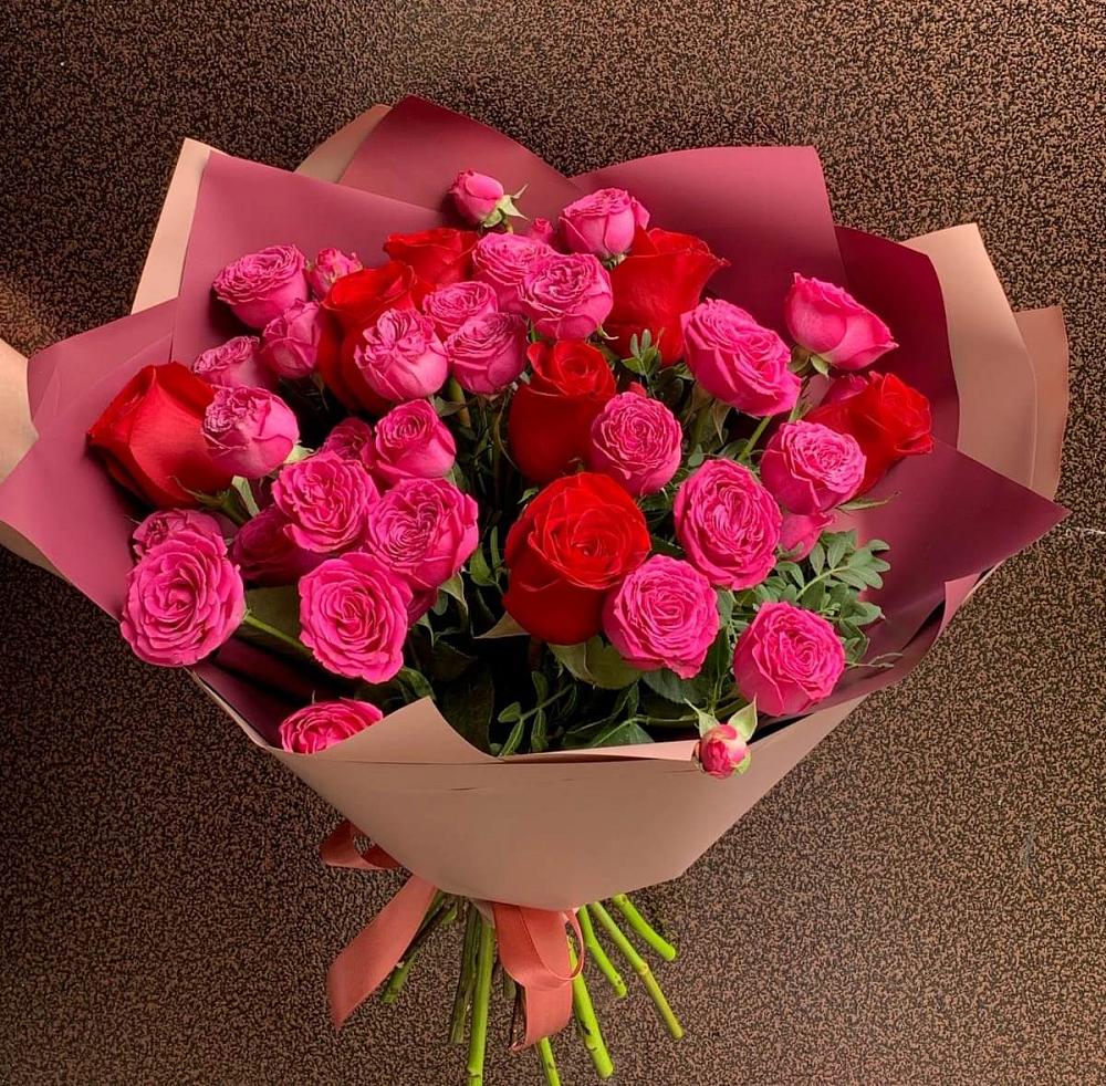 Букет В объятьях нежности в Донском Ставропольского края