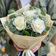 Букет цветов из:  Розы #REPLACE_PRED# Донском Ставропольского края