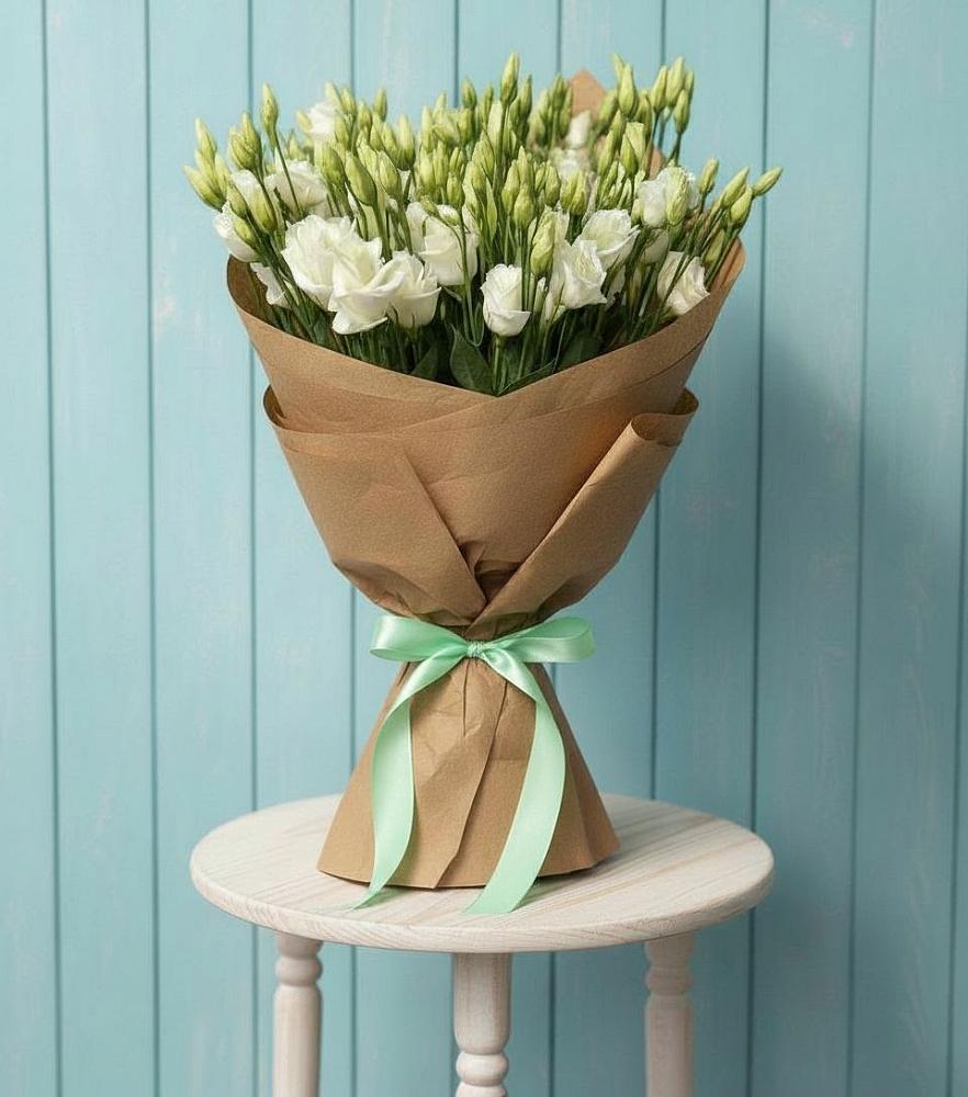 Букет цветов из: Лизиантусы в Донском Ставропольского края