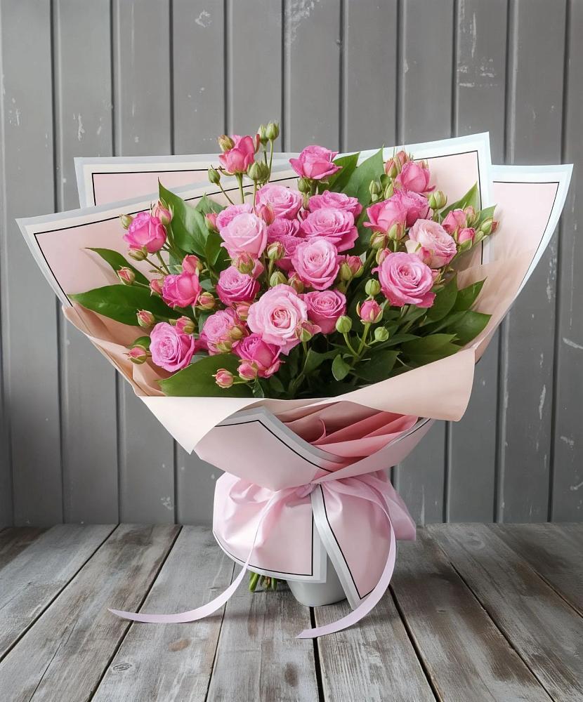 Букет Розовый кустик в Донском Ставропольского края