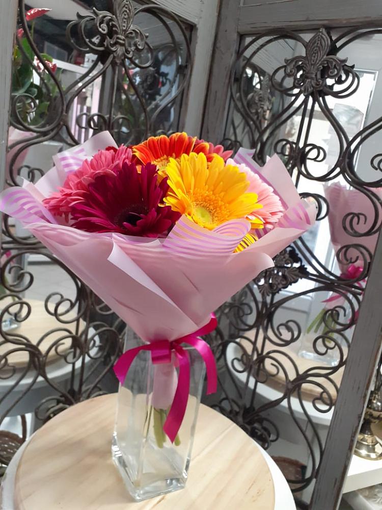 Букет цветов из: Герберы в Донском Ставропольского края