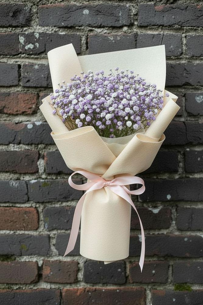 Букет цветов из: Гипсофила в Донском Ставропольского края