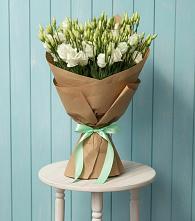 Букет цветов из:  Лизиантусы в Донском Ставропольского края