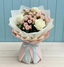 Букет цветов из:  Розы в Донском Ставропольского края
