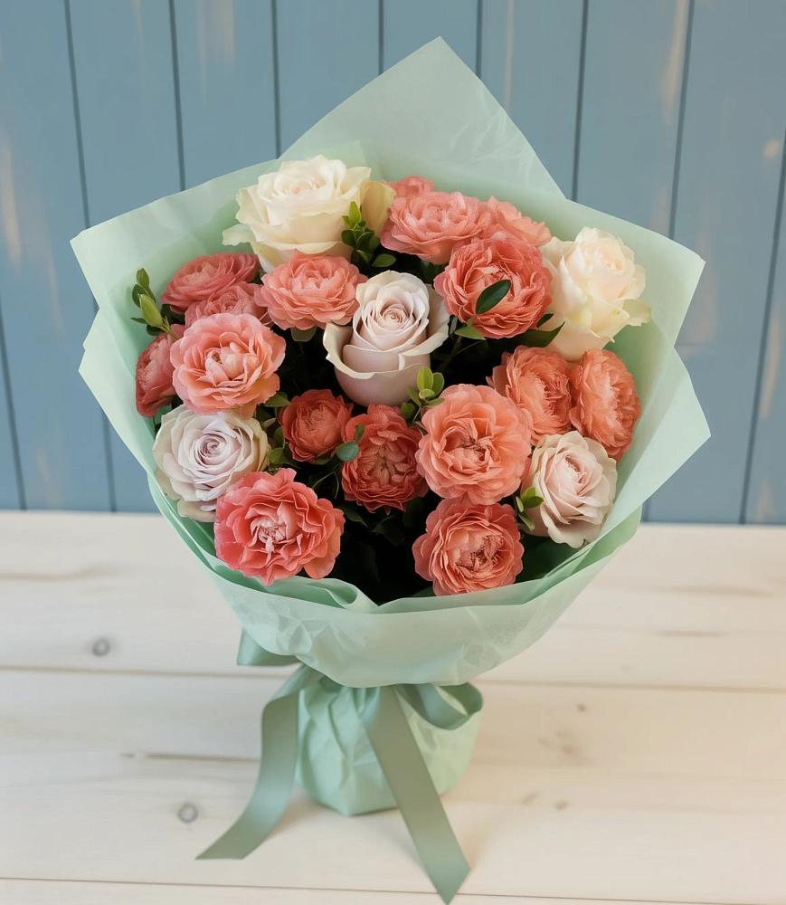 Букет цветов из: Розы в Донском Ставропольского края