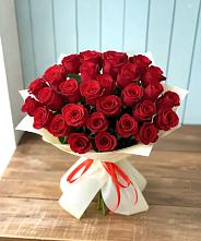 Букет 29 Красных роз в Донском Ставропольского края