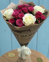 Букет цветов из:  Розы #REPLACE_PRED# Донском Ставропольского края