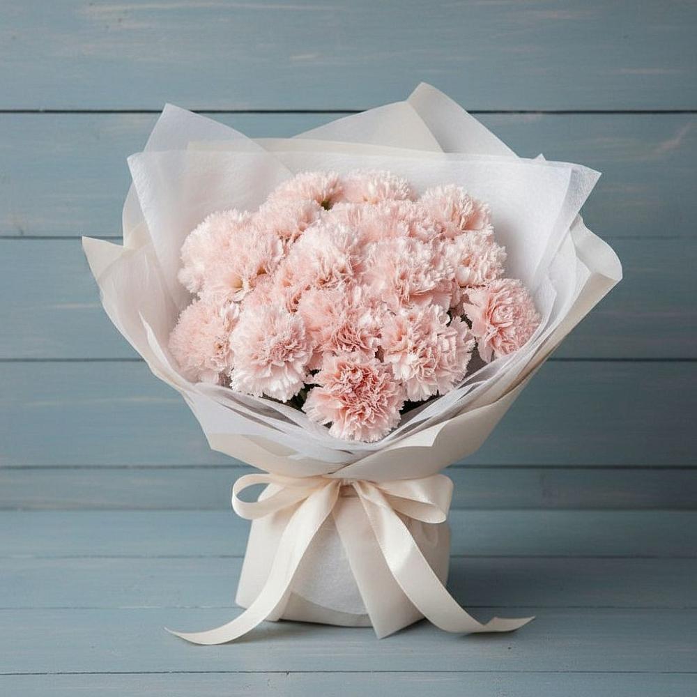 Букет цветов из: Гвоздики в Донском Ставропольского края