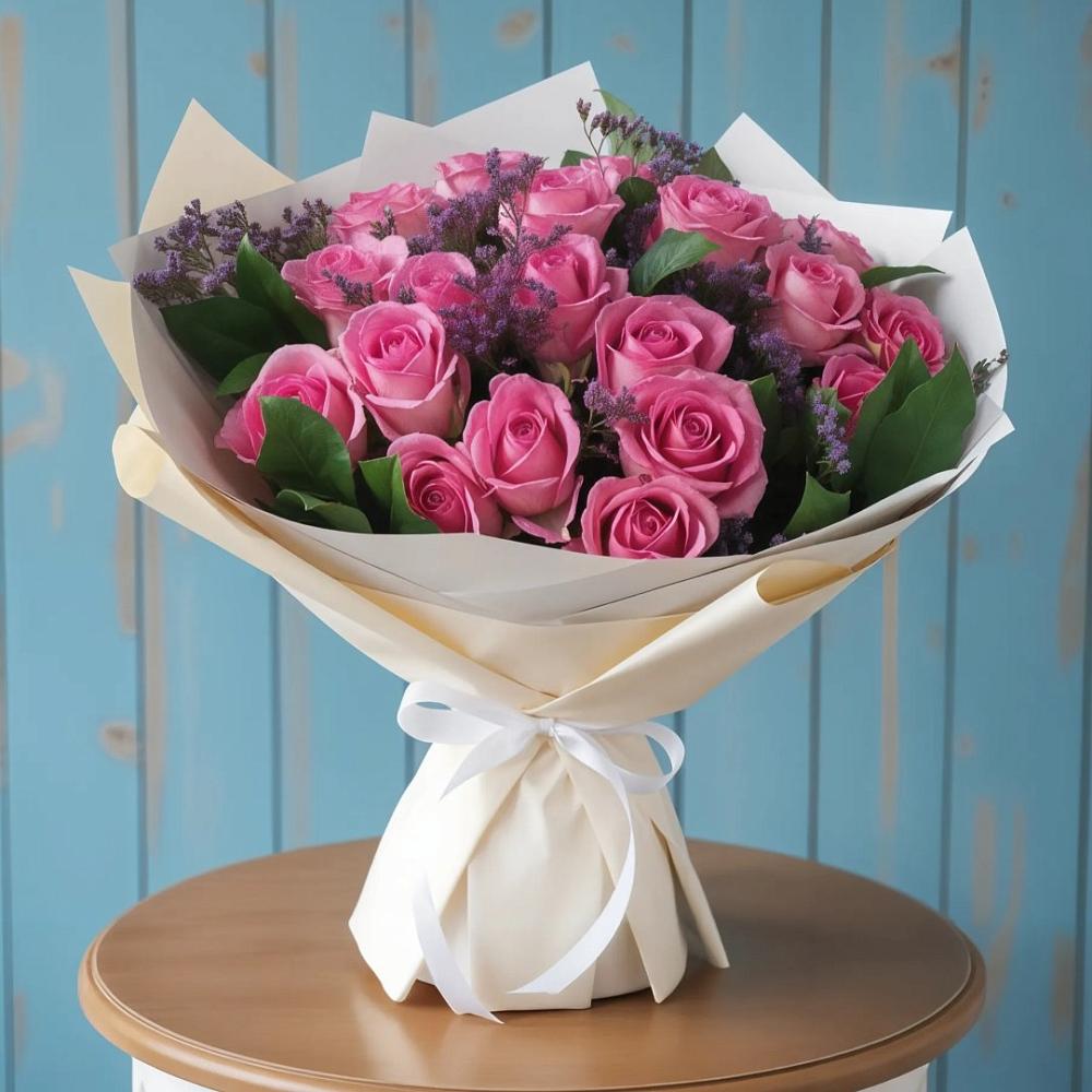 Букет цветов из: Розы в Донском Ставропольского края