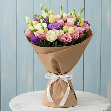 Букет цветов из:  Лизиантусы в Донском Ставропольского края