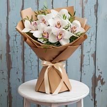 Букет цветов из:  Орхидеи и Розы в Донском Ставропольского края